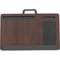 Portable Laptop Desk Multi-purpose Wooden Computer Studying Table With Handle Mouse Pad & Phone Holder For Home Office Travel