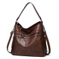 Winter Vintage PU Leather Handbag tassel Women Bag Hand Bag  Fashion Shoulder Bags for women 2024 Luxury Totes Bag bolso mujer