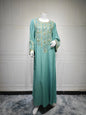 Women Jalabiya Dubai Dress Abaya Eid Ramadan Party Gorgeous Long Dresses Muslim Embroidery Vestidos Largos Robe Saudi Arab 2026