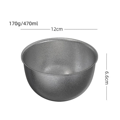 Retro Cutlery Set Plates Dinnerware Bowls Dining Plates Sauce Dish Fruit Bowl Double Wall Cup 304 Stainless Steel Cutlery