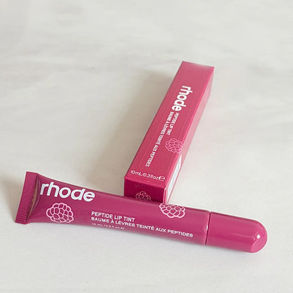 New Glaze 50ml Gel Essence Face Cream Sugaeberry Ribbon Toast Raspberry Lip Gloss Lasting Moisturizing Makeup Blue Storage Bag