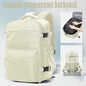 Vacuum Backpack Travel Bag for Men Large Capacity Backpack Business Laptop Backpack Women Men Expandable Backpack School Bag