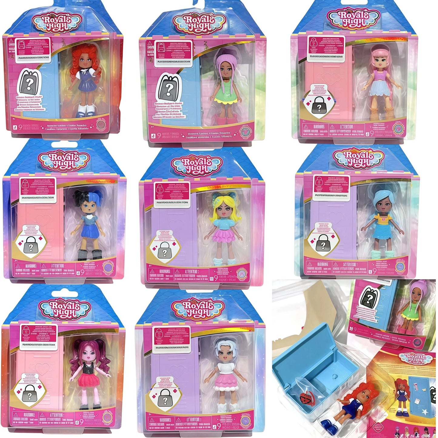 New Royale High Mysterious Friend Series Mini 1 Doll 3 Inch Changeable Doll Spot Girl Heart Magic Blind Box Collect Gifts