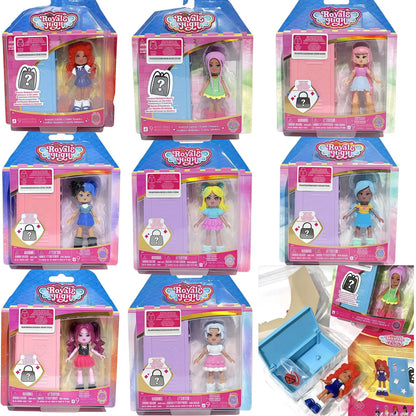 New Royale High Mysterious Friend Series Mini 1 Doll 3 Inch Changeable Doll Spot Girl Heart Magic Blind Box Collect Gifts