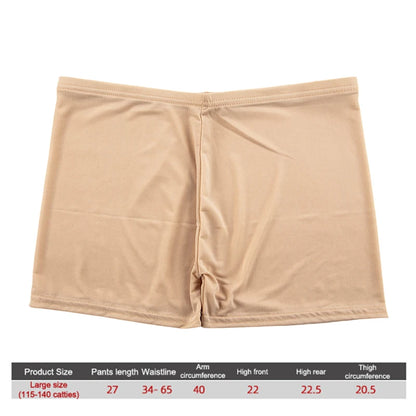 Soft Cotton Seamless Safety Short Pants Summer Under Skirt Shorts Modal Ice Silk Breathable Short Tights Underwear
