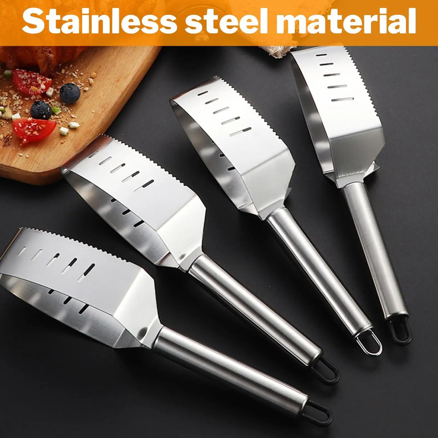 Watermelon Slicers Labor-Saving Fruit Cutter Triangle Watermelon Knife Stainless Steel Fruit Slicers Kitchen Accessories