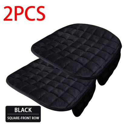 SEAMETAL Plush Car Seat Cover Ultra-Soft Car Seat Cushion Anti Slip Car Seat Protector Mat Universal for Sedan Suv Truck Pick-Up
