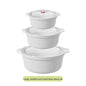 Microwavable Heating Bowl Plastic Food Grade BPA Free Cookware Kitchen Supplies Suitable for Boys and Girls Dishwasher Safe