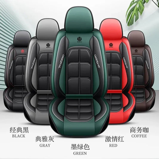 1Pcs Car Seat Cushion Fully Surrounded Four Seasons Universal Vehicle Cover Seat Cover Wear-Resistant Stain-Resistant Breathable