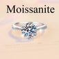 1ct Moissanite Diamond Engagement Couple Rings For Woman Men Gift Real 925 Sterling Silver Top Quality Fine Jewelry