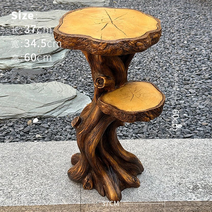 Home Decor 60CM Creative Living Room Side Tables Multifunctional Balcony Storage Flower Rack Office Coffee Tables Home Furniture