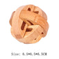 Lu Ban Puzzle Wooden Brain Toys IQ Games Children And Adults Casse Tete Rompecabezas 3D De Madera Juegos De Inteligencia