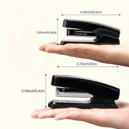 Professional Durable Stapler with 1000 Nails Binding up to 25 Sheets Paper Office And Study Stationery Essential