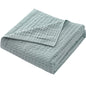 Premium Pure Cotton Waffle Weave Thermal Blanket Soft Comfortable Throw Blankets Lightweight Bed Cover Bedspreads All Season