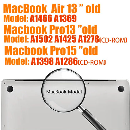 Trackpad Protector for MacBook Pro and Air 13/14/15/16Inch M1 M2 M3 Chip Touch Pad Cover Anti-Scratch Anti-Water Trackpad Skin