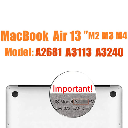Trackpad Protector for MacBook Pro and Air 13/14/15/16Inch M1 M2 M3 Chip Touch Pad Cover Anti-Scratch Anti-Water Trackpad Skin
