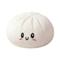 Large Dumpling Squishy Plush Toy Soft PET Stuffed Hug Pillow Adorable Steamer Design Home Decoration Stress Relief Toy for Kids