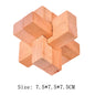 Lu Ban Puzzle Wooden Brain Toys IQ Games Children And Adults Casse Tete Rompecabezas 3D De Madera Juegos De Inteligencia