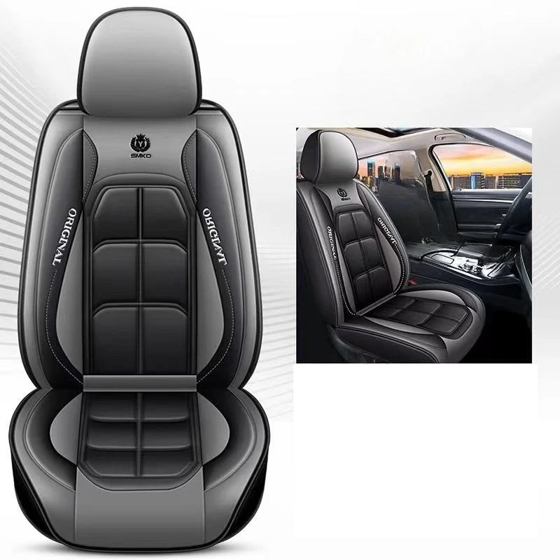 1Pcs Car Seat Cushion Fully Surrounded Four Seasons Universal Vehicle Cover Seat Cover Wear-Resistant Stain-Resistant Breathable