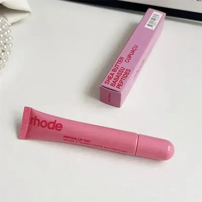 New Glaze 50ml Gel Essence Face Cream Sugaeberry Ribbon Toast Raspberry Lip Gloss Lasting Moisturizing Makeup Blue Storage Bag