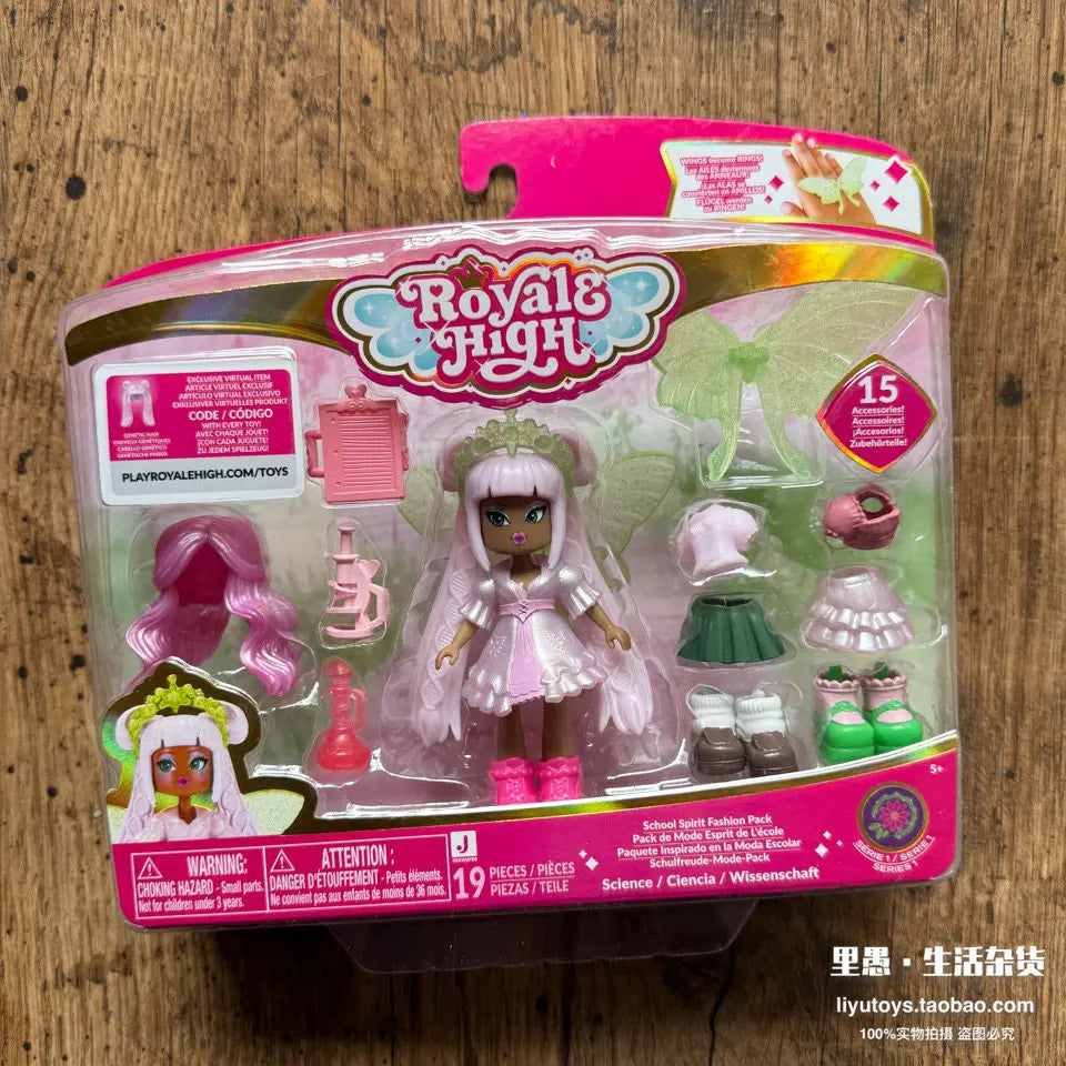 New Royale High Mysterious Friend Series Mini 1 Doll 3 Inch Changeable Doll Spot Girl Heart Magic Blind Box Collect Gifts