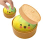 Large Dumpling Squishy Plush Toy Soft PET Stuffed Hug Pillow Adorable Steamer Design Home Decoration Stress Relief Toy for Kids