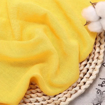 Solid Color Soft Cotton And Linen Fabric With Pleated Texture Breathable Fabric Sewn Shirt And Dress DIY Home Textile Fabric