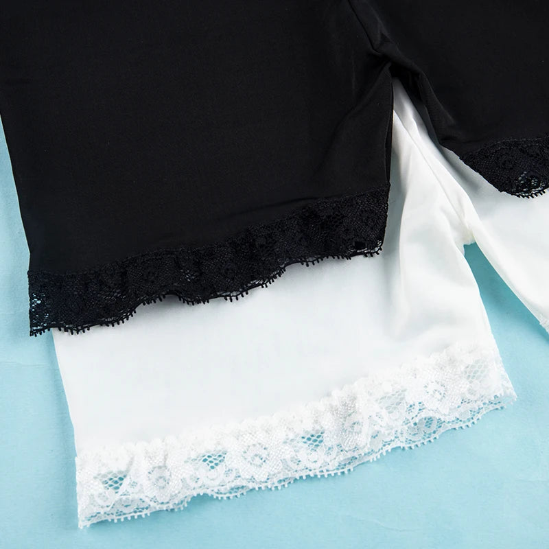 Soft Cotton Seamless Safety Short Pants Summer Under Skirt Shorts Modal Ice Silk Breathable Short Tights Underwear