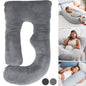 Pregnancy Pillow G-Shaped Maternity For Sleeping With Removable Cotton Cover 98*150cm UK