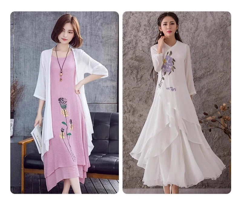 Solid Color Soft Cotton And Linen Fabric With Pleated Texture Breathable Fabric Sewn Shirt And Dress DIY Home Textile Fabric
