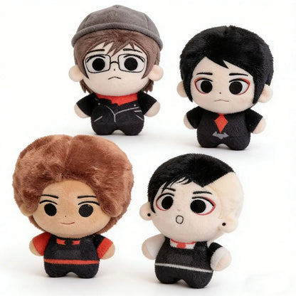 10cm My Chemical Romance Plush Doll Body Cartoon MCR REVENGE Stuffed Toy Mini Cotton Plusie Doll Fans Birthday Holiday Gift