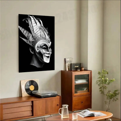 DJ B-Boris Brejcha Poster HD Art Sticky Wall Waterproof For Bedroom Game Room Wall Home Decor Gifts