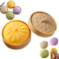 Large Dumpling Squishy Plush Toy Soft PET Stuffed Hug Pillow Adorable Steamer Design Home Decoration Stress Relief Toy for Kids