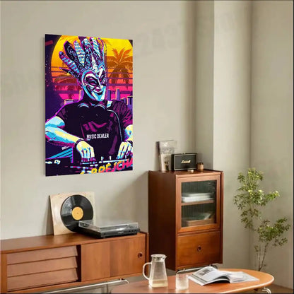 DJ B-Boris Brejcha Poster HD Art Sticky Wall Waterproof For Bedroom Game Room Wall Home Decor Gifts