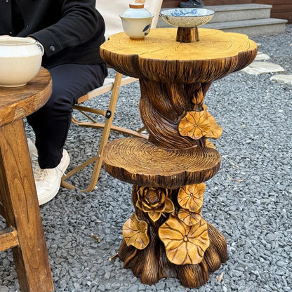Home Decor 60CM Creative Living Room Side Tables Multifunctional Balcony Storage Flower Rack Office Coffee Tables Home Furniture