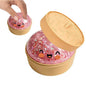 Large Dumpling Squishy Plush Toy Soft PET Stuffed Hug Pillow Adorable Steamer Design Home Decoration Stress Relief Toy for Kids