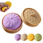 Large Dumpling Squishy Plush Toy Soft PET Stuffed Hug Pillow Adorable Steamer Design Home Decoration Stress Relief Toy for Kids
