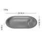 Retro Cutlery Set Plates Dinnerware Bowls Dining Plates Sauce Dish Fruit Bowl Double Wall Cup 304 Stainless Steel Cutlery