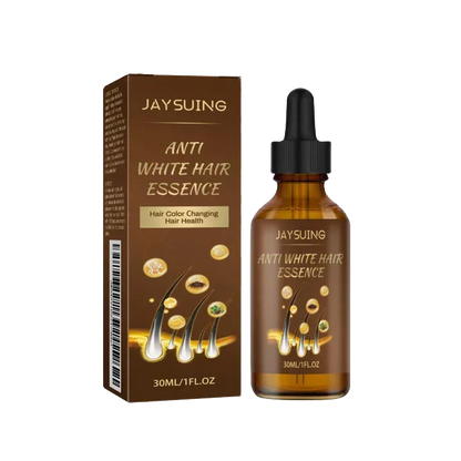 YH03 White Hair Killer White To Black HairAnti-grey Hair Essence Serum Treatment Restore Natural Hair Color and Restore Healthy