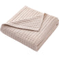 Premium Pure Cotton Waffle Weave Thermal Blanket Soft Comfortable Throw Blankets Lightweight Bed Cover Bedspreads All Season