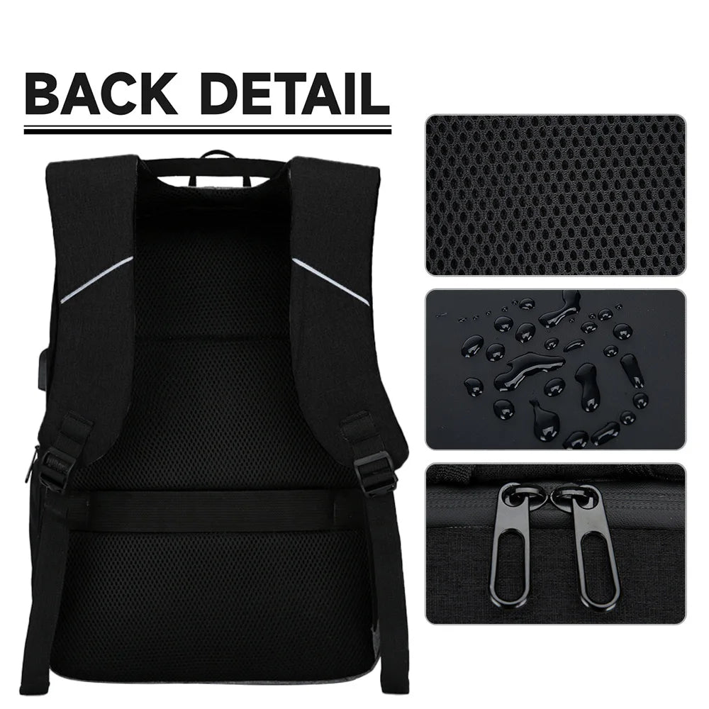 New 20L Men Travel Bag 15.6inch Laptop Computer Backpack Outdoor Waterproof Camping Hiking School Bag College Business Rucksack