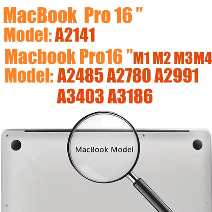 Trackpad Protector for MacBook Pro and Air 13/14/15/16Inch M1 M2 M3 Chip Touch Pad Cover Anti-Scratch Anti-Water Trackpad Skin