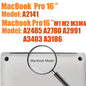 Trackpad Protector for MacBook Pro and Air 13/14/15/16Inch M1 M2 M3 Chip Touch Pad Cover Anti-Scratch Anti-Water Trackpad Skin