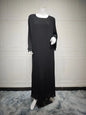 Eid Muslim Dress for Women Pleated Flare Sleeve Jalabiya Kaftan Islam Vestidos Arab Long Robe Ramadan Morocco Dubai Abayas 2024