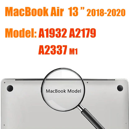 Trackpad Protector for MacBook Pro and Air 13/14/15/16Inch M1 M2 M3 Chip Touch Pad Cover Anti-Scratch Anti-Water Trackpad Skin
