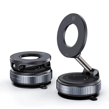 Magnetic Car Phone Holders Vacuum Suction Mobile Phone Vehicular Holder Rotate 360° Navigation Universal Stand For Cell Phone