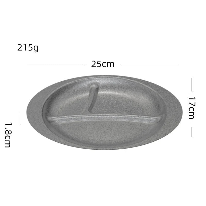 Retro Cutlery Set Plates Dinnerware Bowls Dining Plates Sauce Dish Fruit Bowl Double Wall Cup 304 Stainless Steel Cutlery