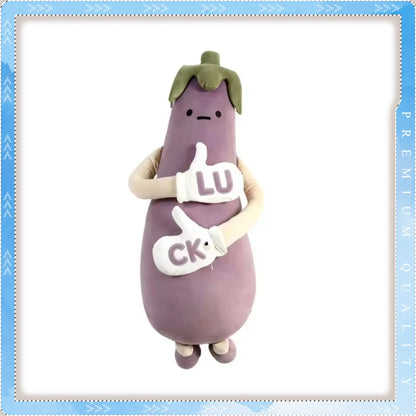 Mango King Eggplant King Soft Plush Pillow Stuffed Doll Comfort Cushion Home Bedroom Decor Sleeping Companion Kids Lovely Gift
