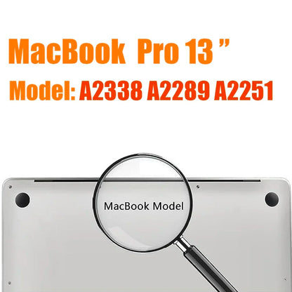 Trackpad Protector for MacBook Pro and Air 13/14/15/16Inch M1 M2 M3 Chip Touch Pad Cover Anti-Scratch Anti-Water Trackpad Skin