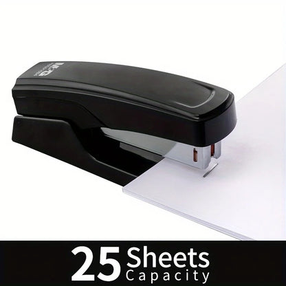Professional Durable Stapler with 1000 Nails Binding up to 25 Sheets Paper Office And Study Stationery Essential